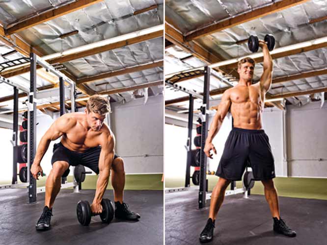Stronger in 60 Seconds: Dumbbell Snatch - Muscle & Fitness