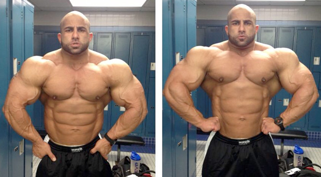 before and after steroids 6 weeks