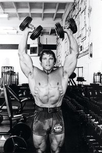 Arnold Schwarzenegger shared his home workout routine on Reddit