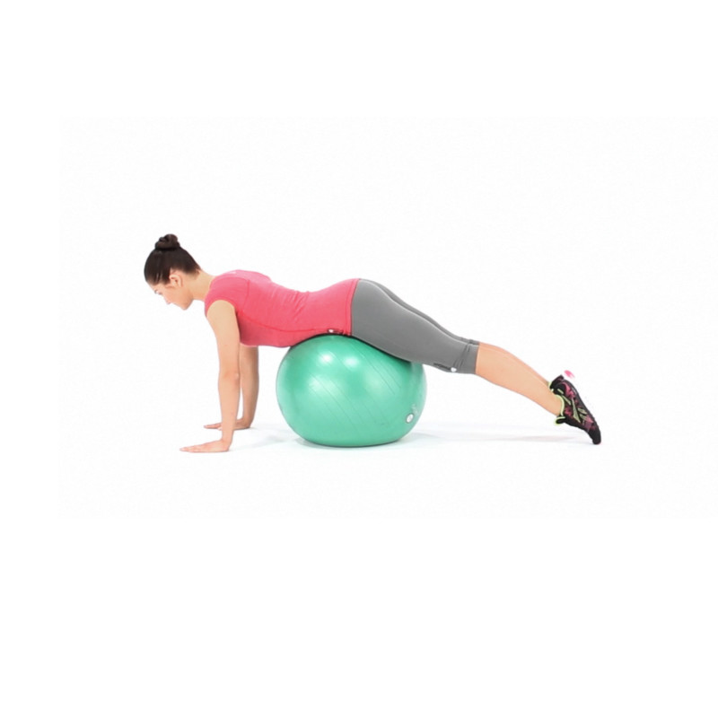Swiss Ball Reverse Hip Raise Exercise Video Guide | Muscle & Fitness