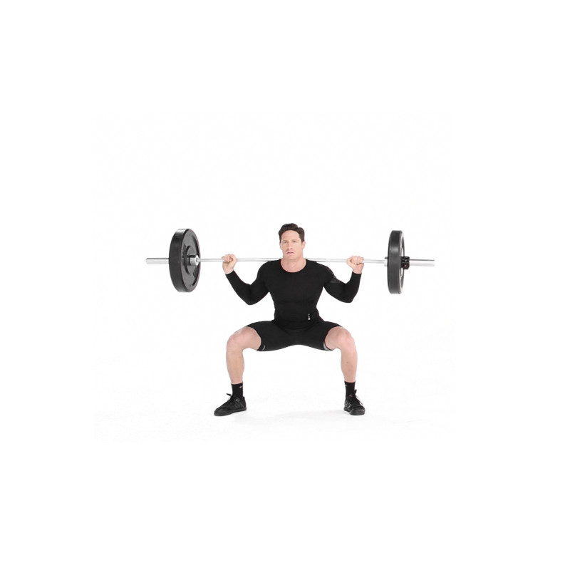 wide stance barbell squats