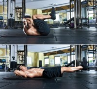 Ejercicio de abdominales - Double Crunch