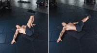 Ejercicio de abdominales - Limpiaparabrisas