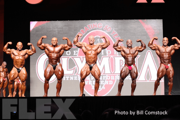 2014 Olympia Men's Open Bodybuilding Pre-Judging Call Out Report ...