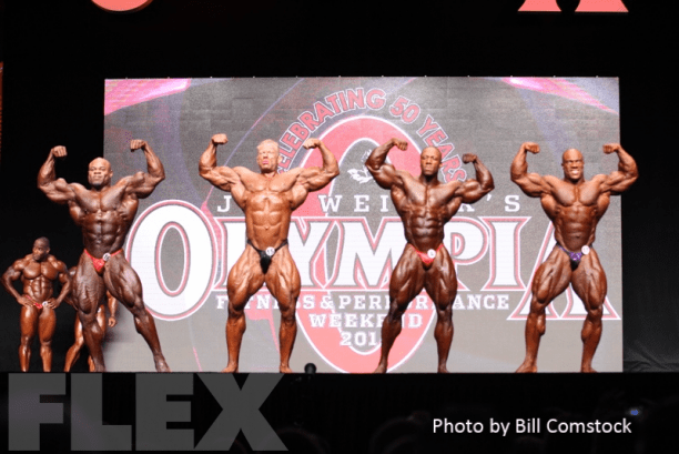 2014 Olympia Men's Open Bodybuilding Pre-Judging Call Out Report ...