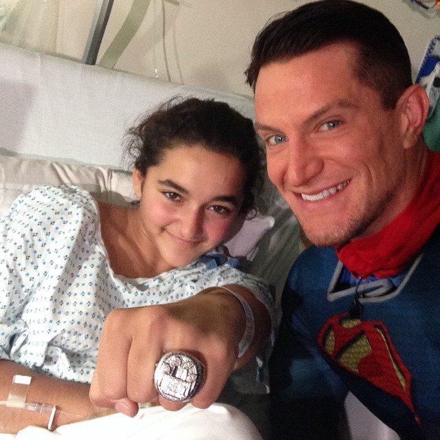 Steve Weatherford Becomes Superman for a Day - Muscle & Fitness