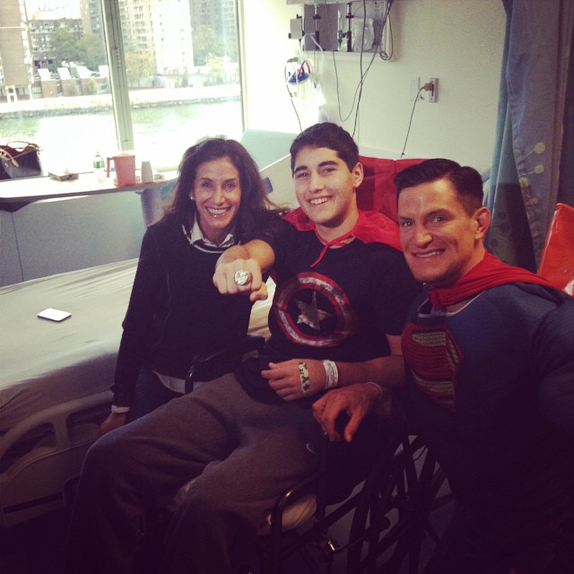 Steve Weatherford Becomes Superman for a Day - Muscle & Fitness