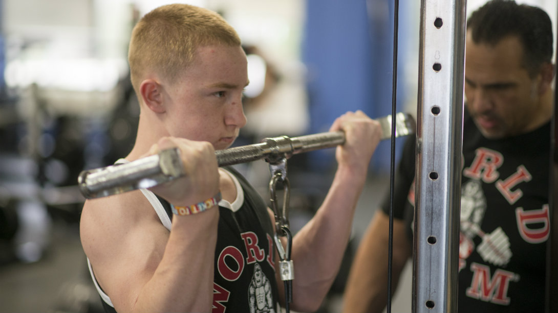 Meet the 14-year-old schoolboy who can deadlift more than twice