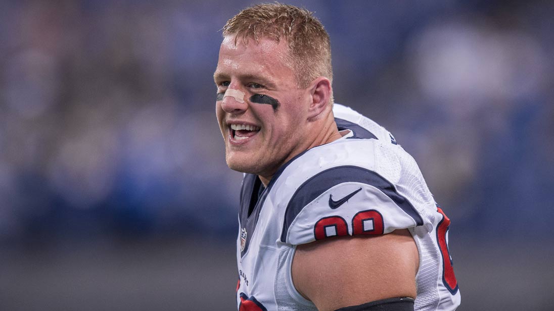 JJ Watt on X: @the_USO @Schwarzenegger I'm not 100% sure how flexing  supports the troops, but when the USO and The Terminator ask, I'll do it.  #Flex4Forces  / X