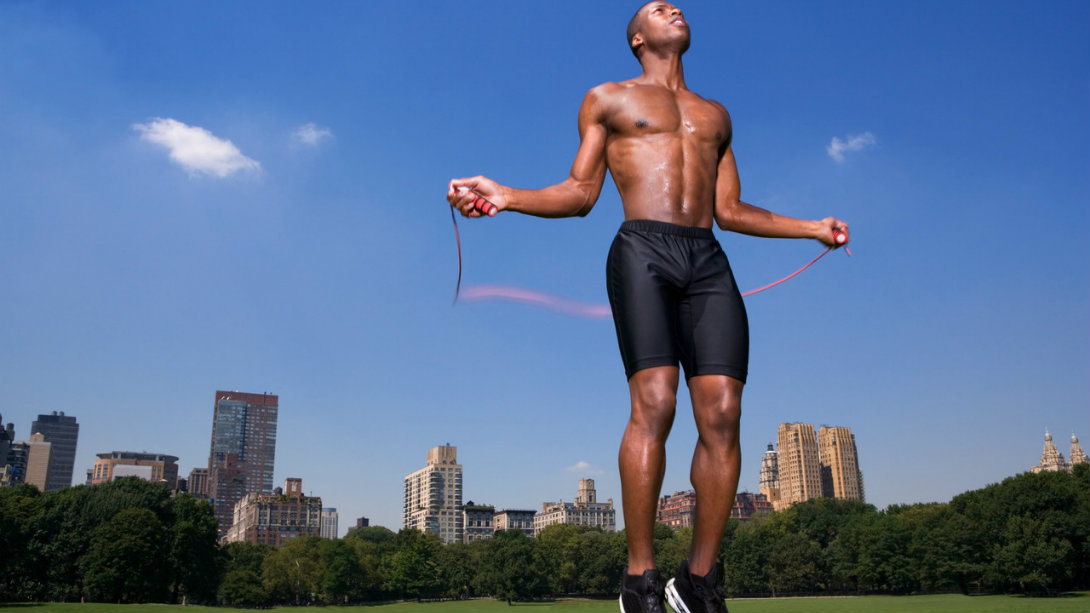 The Jump Rope Workout That Challenges Your Calves, Cardio, and Coordination