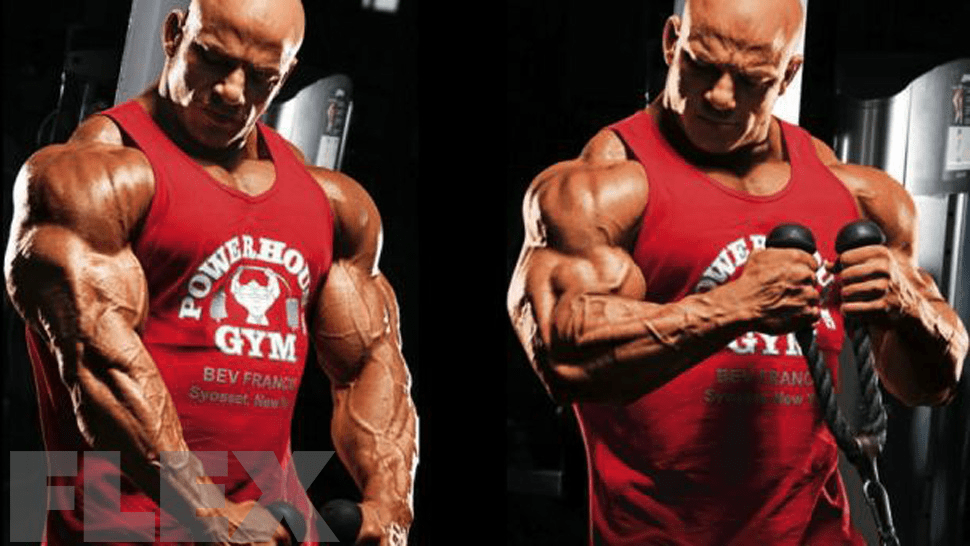 Big Ramy Trains Arms | Muscle & Fitness