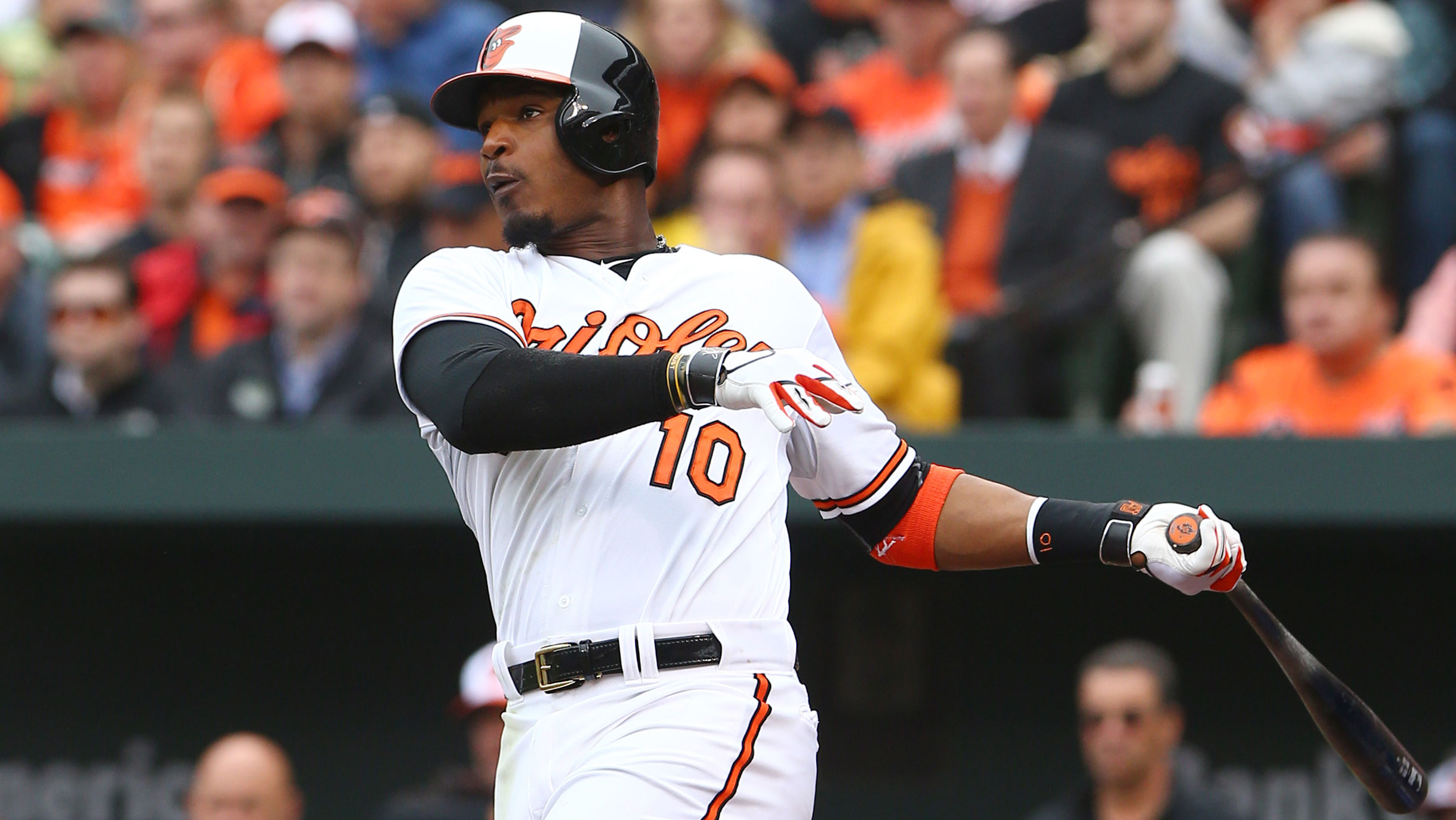 Adam Jones' history with the Orioles