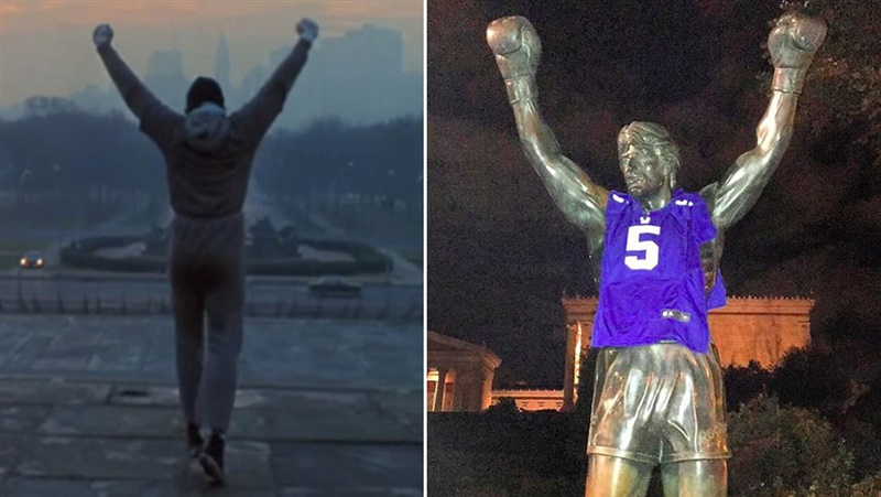 Eagles fans will be furious with desecration of Rocky Statue