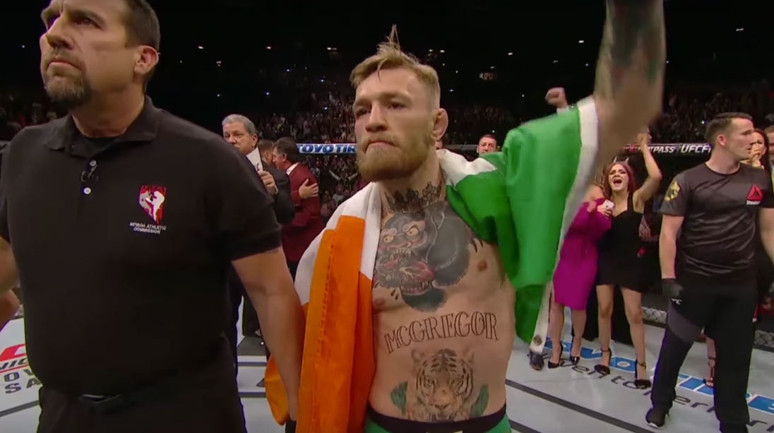 Conor McGregor Knocks Out Jose Aldo at UFC 194 | Muscle ...
