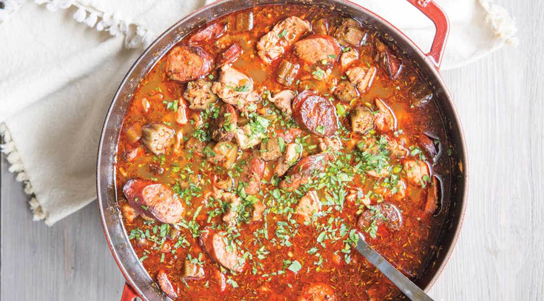 WW Friendly Chicken & Sausage Gumbo