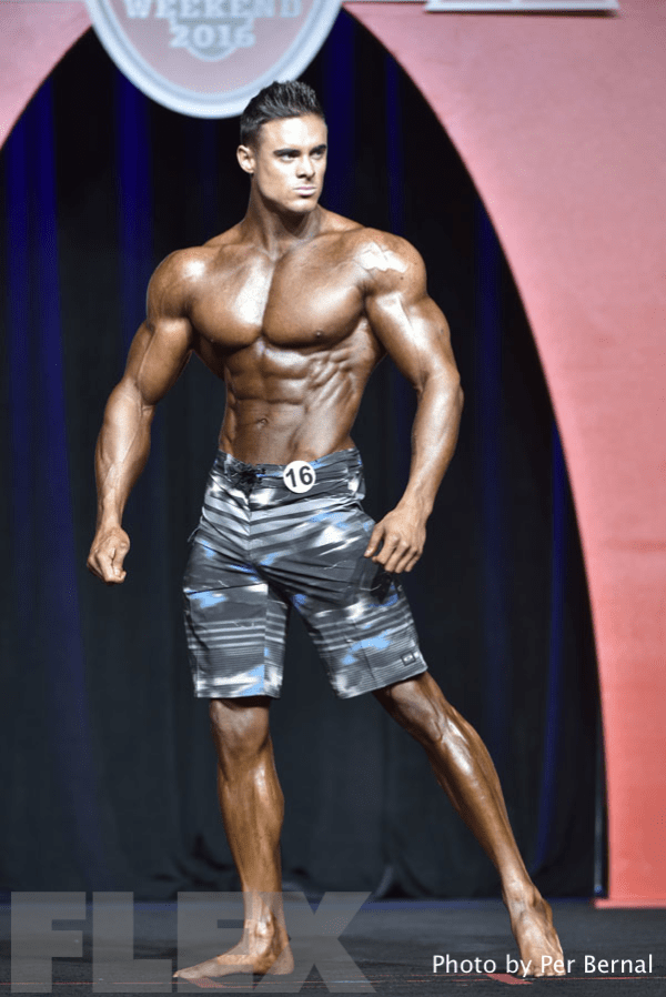 Logan Franklin Men's Physique 2016 Olympia Muscle & Fitness