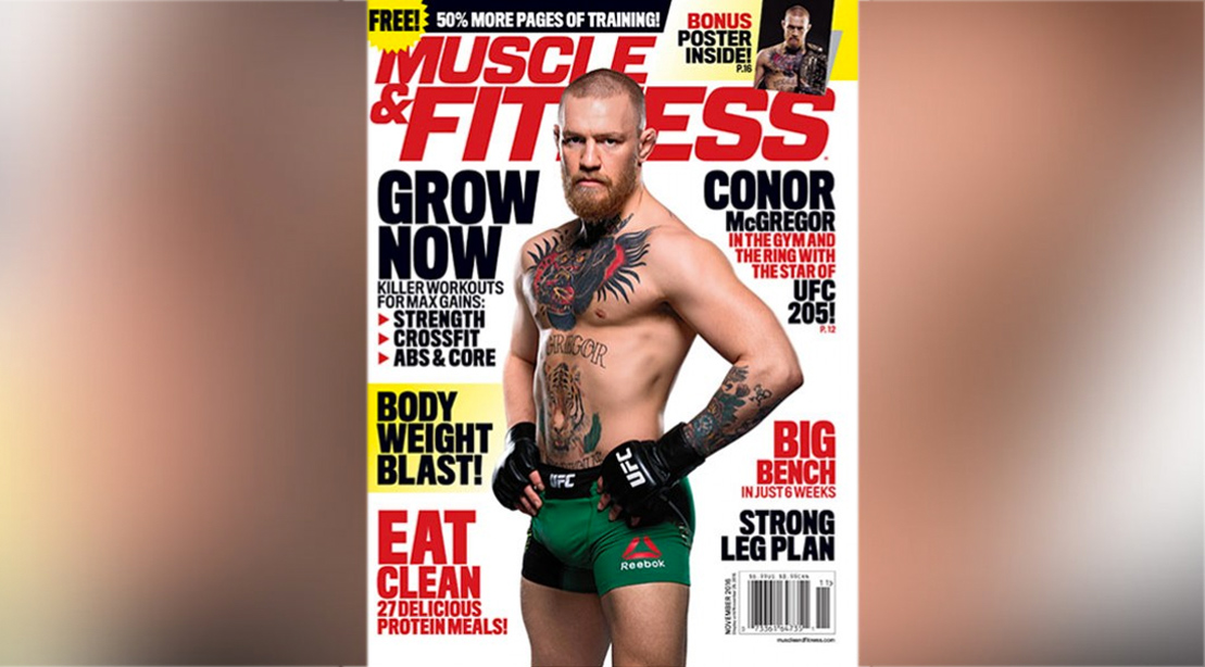 Conor McGregor - The cover of 'Fighters Only' magazine OUT NOW!!