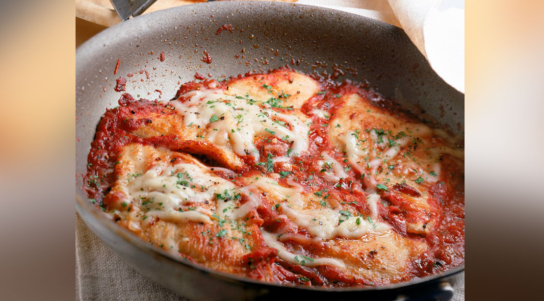 Chicken Parmesan in a Skillet