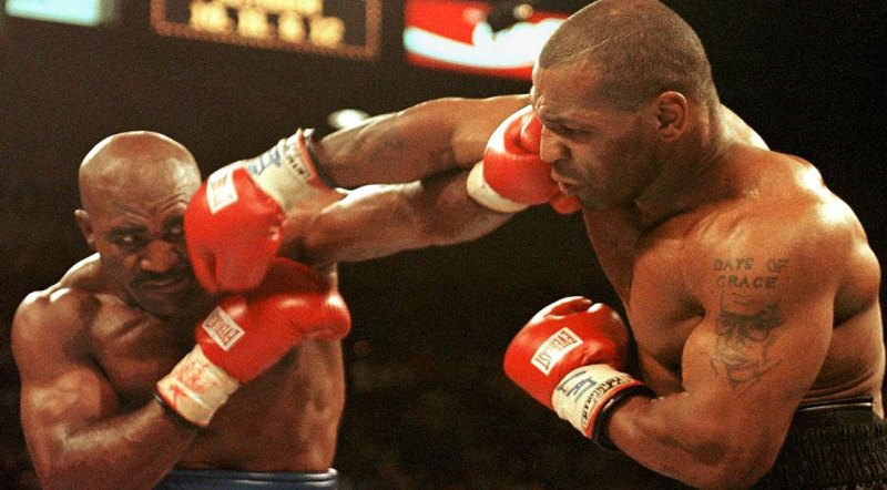 Evander Holyfield vs. Mike Tyson II, billed as the Sound and the Fury