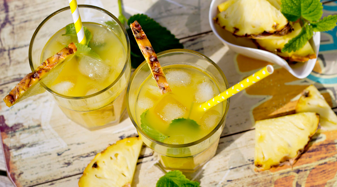 Pineapple Lemon Ginger Water