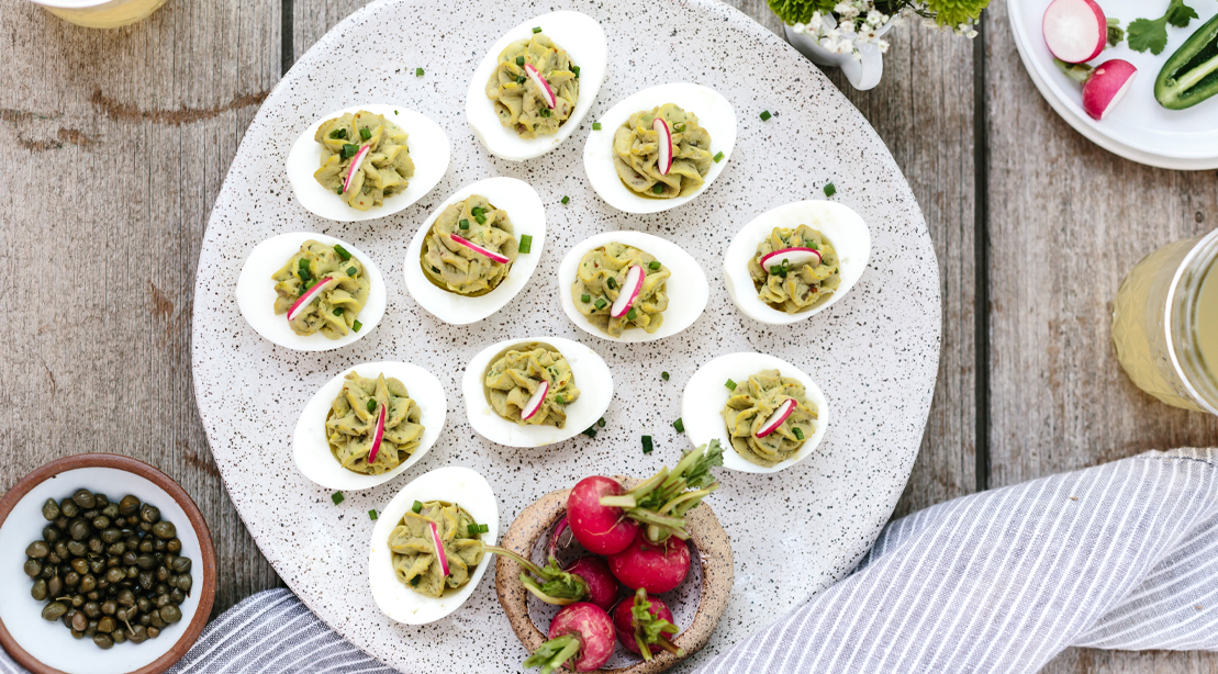 Guacamole Deviled Eggs Recipe