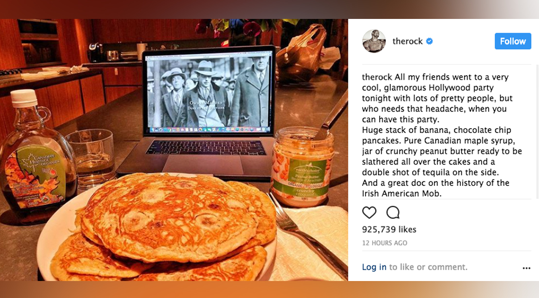 The Rock's Cheat Meals Are Epic And Terrifying