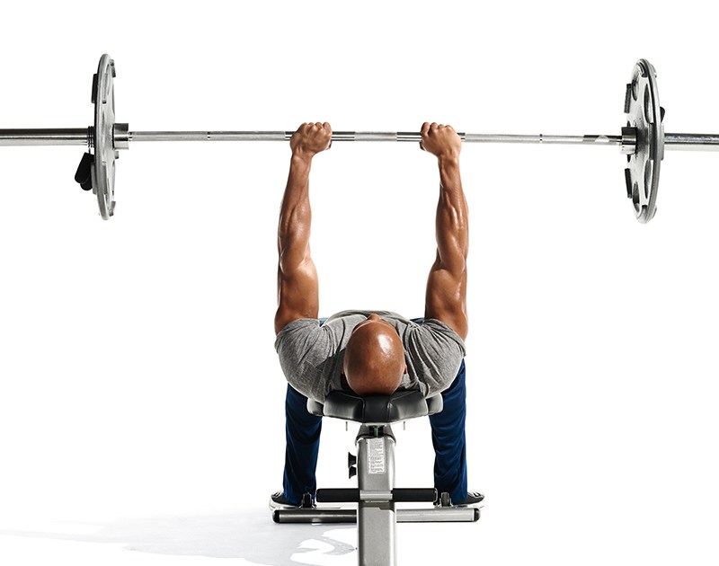 Narrow-Grip Bench Press | Muscle & Fitness