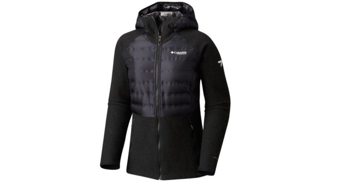 Columbia men's titanium clearance snowfield hybrid down jacket