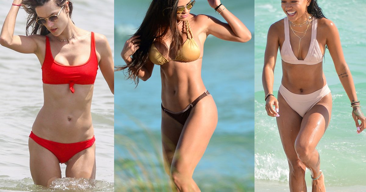 10 Sexiest Celebrity Bikini Moments in 2021