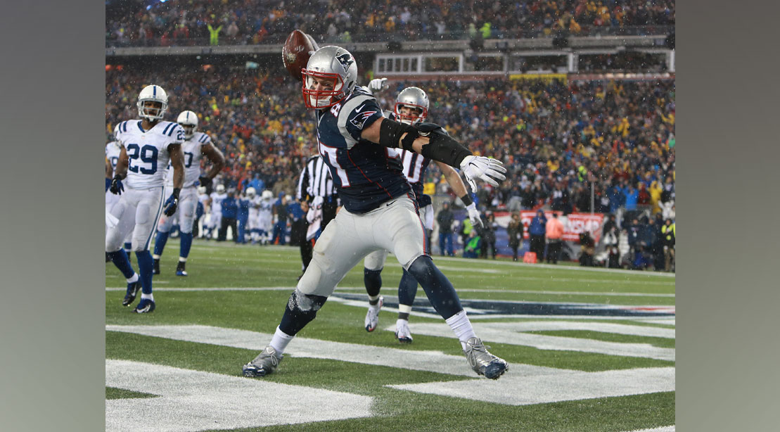 How to Spike a Football Like Gronk | Muscle & Fitness