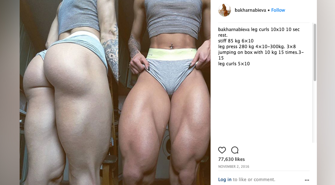 bakhar nabieva girls with muscle