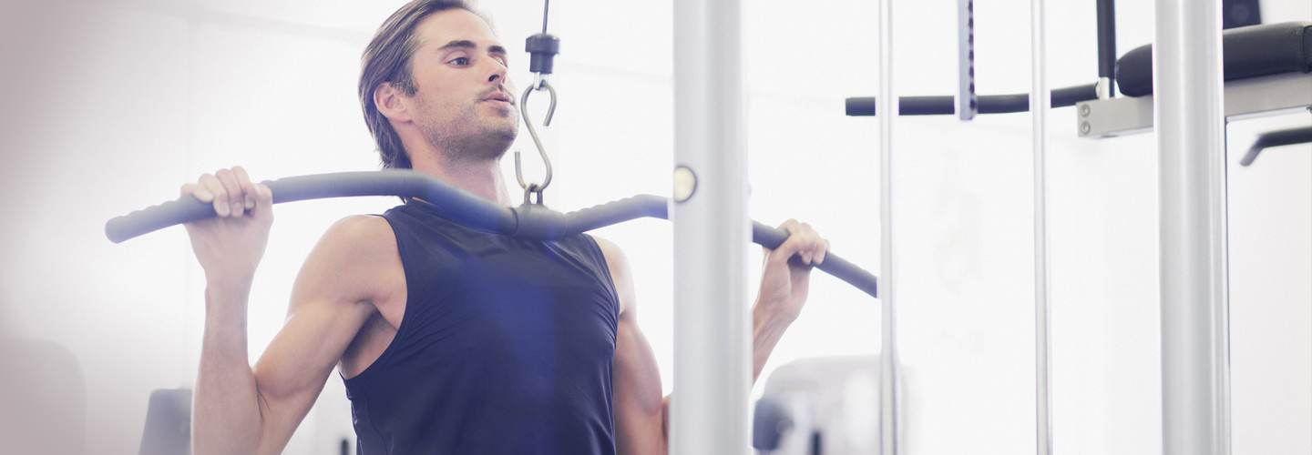 workout routines for men at the gym