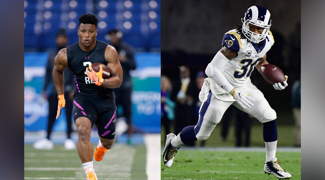 Watch: Todd Gurley is working out with Saquon Barkley at Nike in L.A.