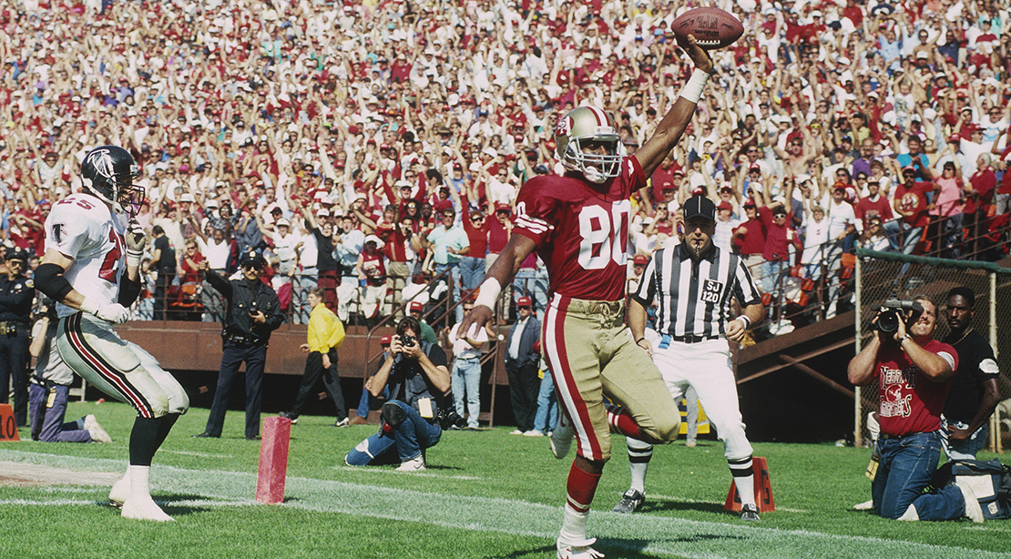 NFL legend Jerry Rice's keys to fitness