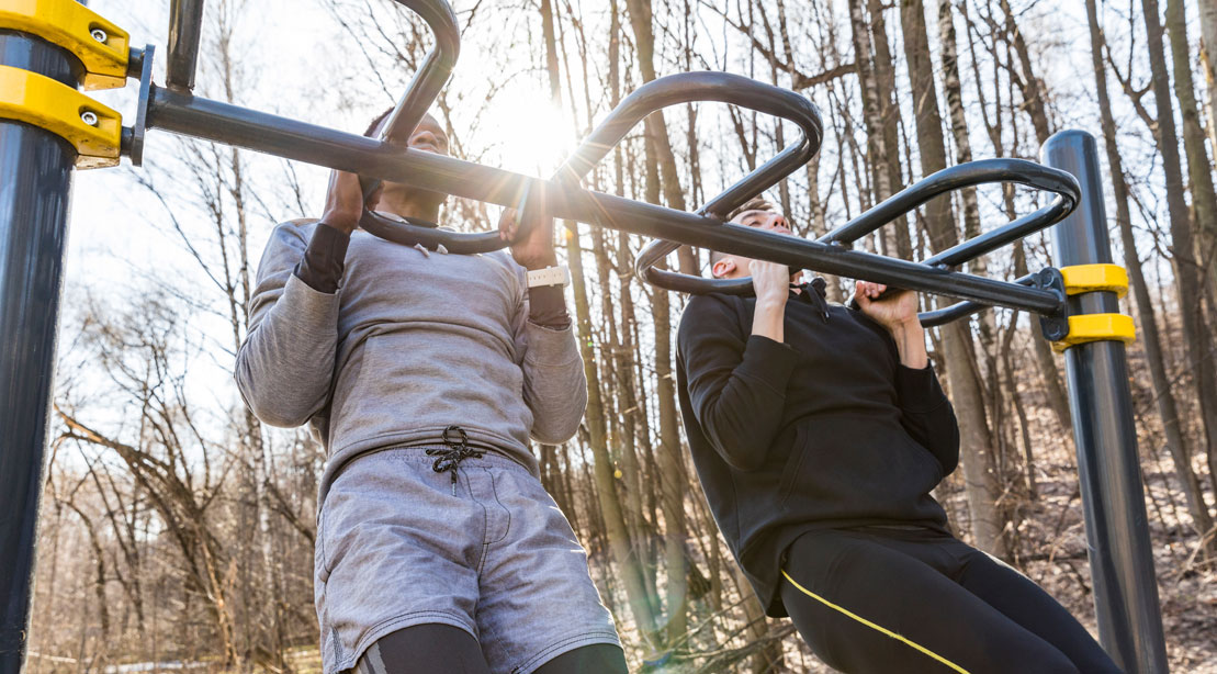 The Pullup-Pushup Workout Routine That Can Be Done Anywhere