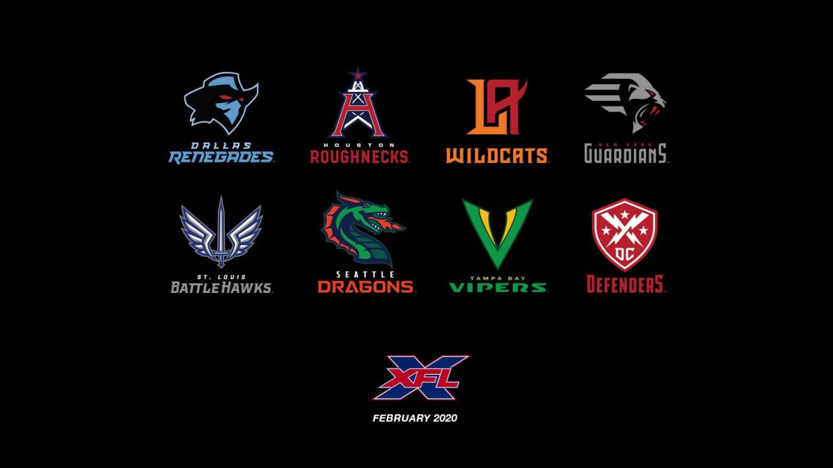 XFL Unveils Adjusted Team Names, Logos Prior to 2023 Kickoff