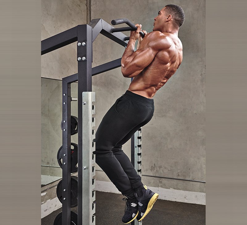 Narrow-Grip Eccentric Chinup - Muscle & Fitness