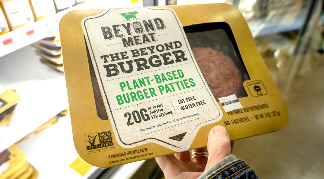 beyond burger ingredients sourced from