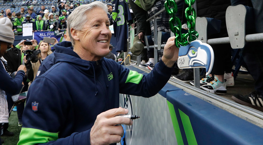 Super Bowl Wisdom: Seahawks Coach Pete Carroll at His Best After His Worst  Moment