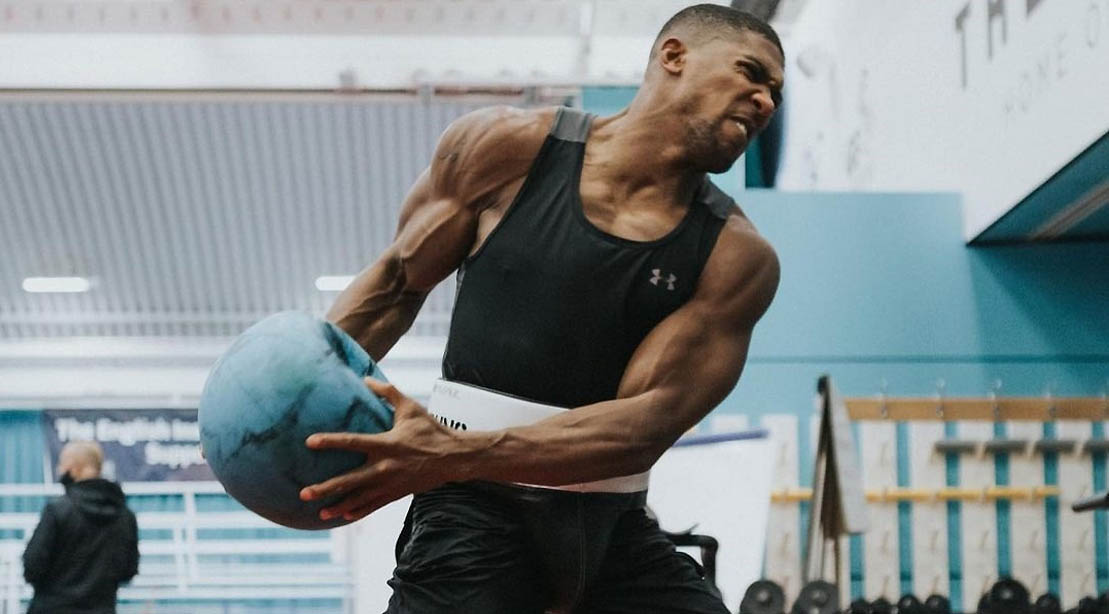 anthony joshua training gear