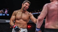 BJJ Legendary Marcus Almeida shaking the hands of his opponent after an easy fight