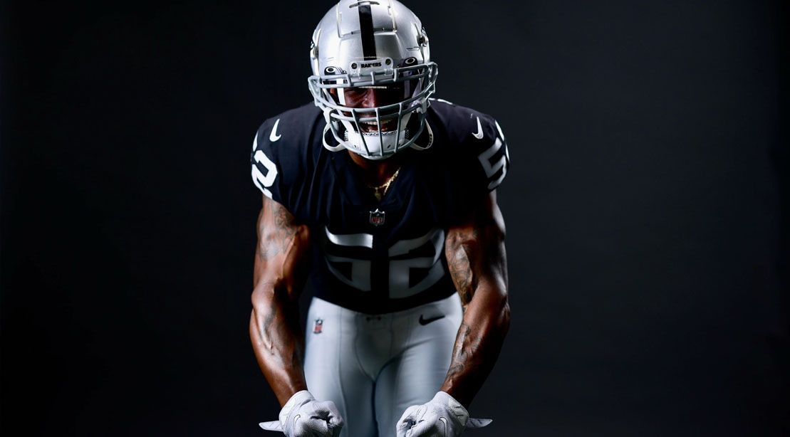 denzel perryman raiders jersey